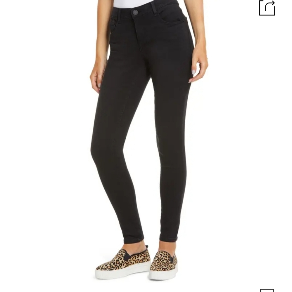 Wit & Wisdom skinny black jeans